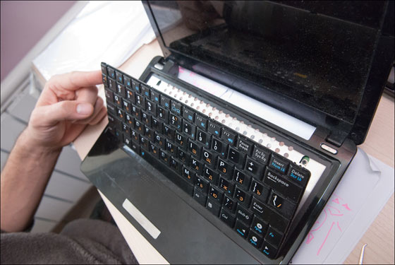Ремонт клавиатуры ноутбука Bliss в МСК